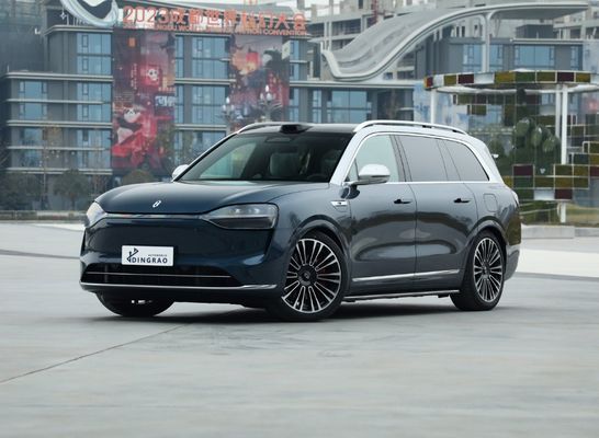حالت خوب نسخه جدید Aito M9 خودرو الکتریکی SUV بنزین 1.5T ماشین هیبریدی